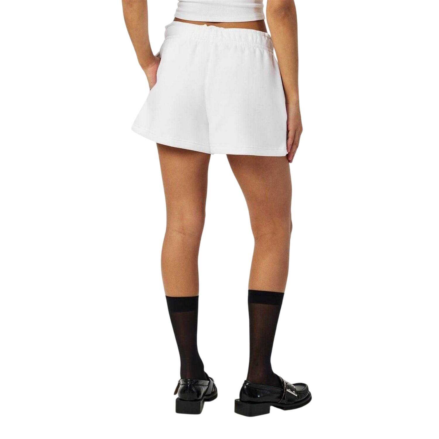 Pantaloncini Semplice Policotone Donna Lacoste Bianco 3/4