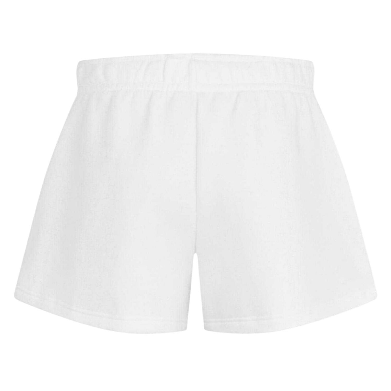 Pantaloncini Semplice Policotone Donna Lacoste Bianco 2/4