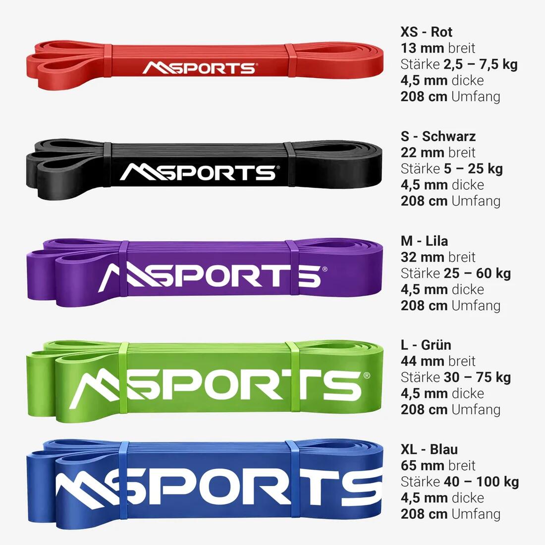 Weerstandsband Pro 2/5