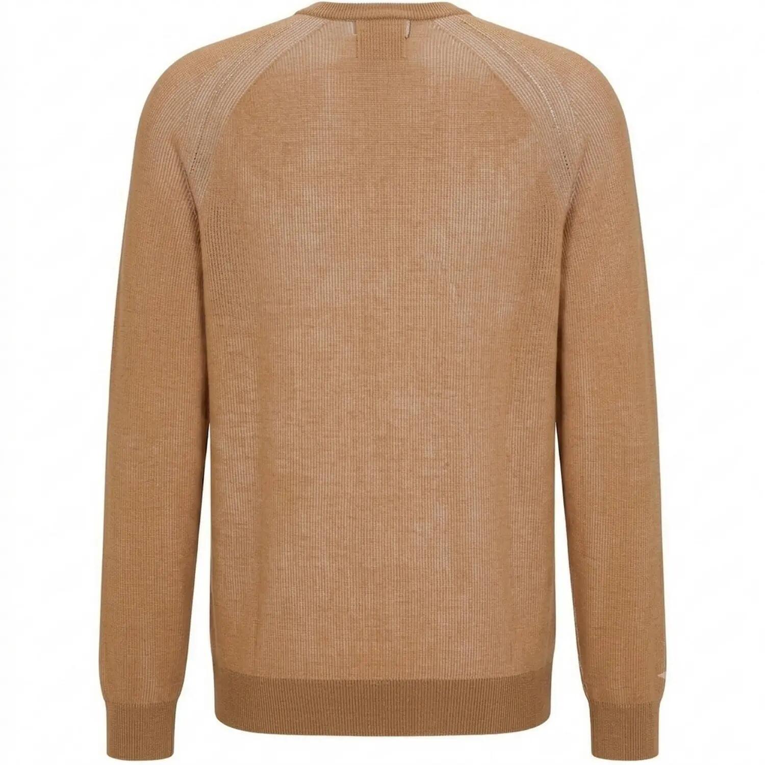 Pull Manches Raglan Homme (Beige) 2/2