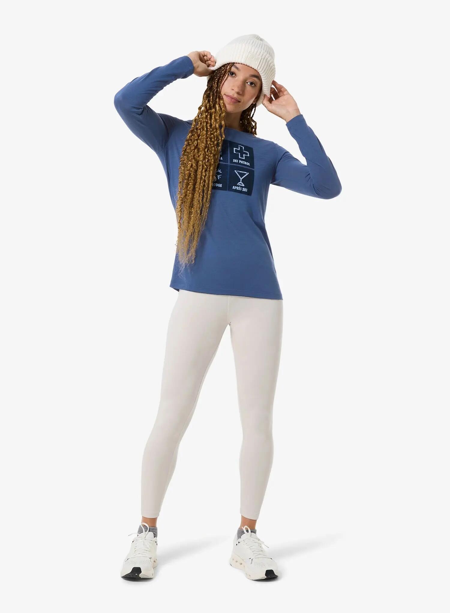 Bluza damska Super.natural Swiss Lodge LS 5/7
