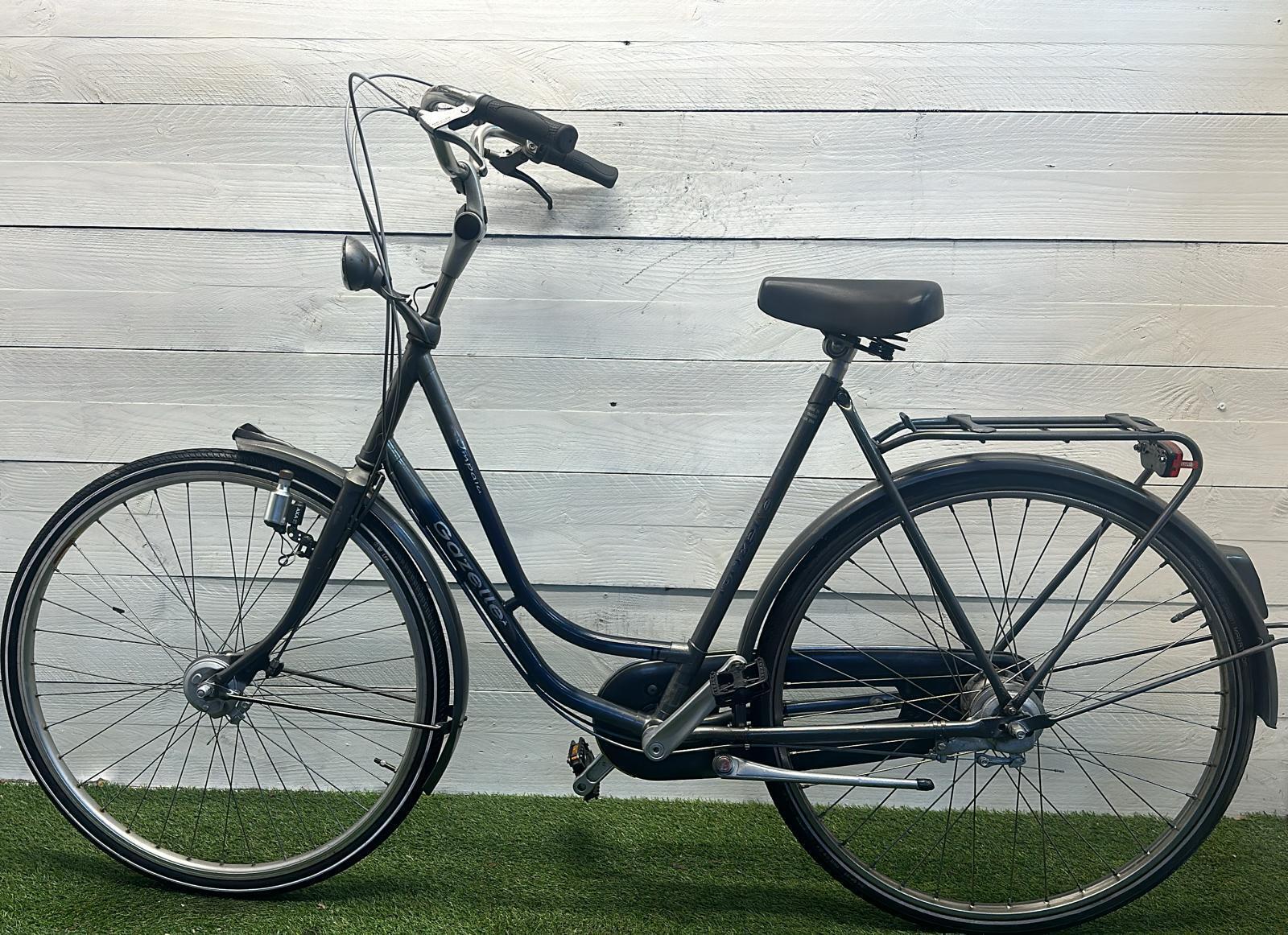 Gazelle stadsfiets bike, blauw 3/3