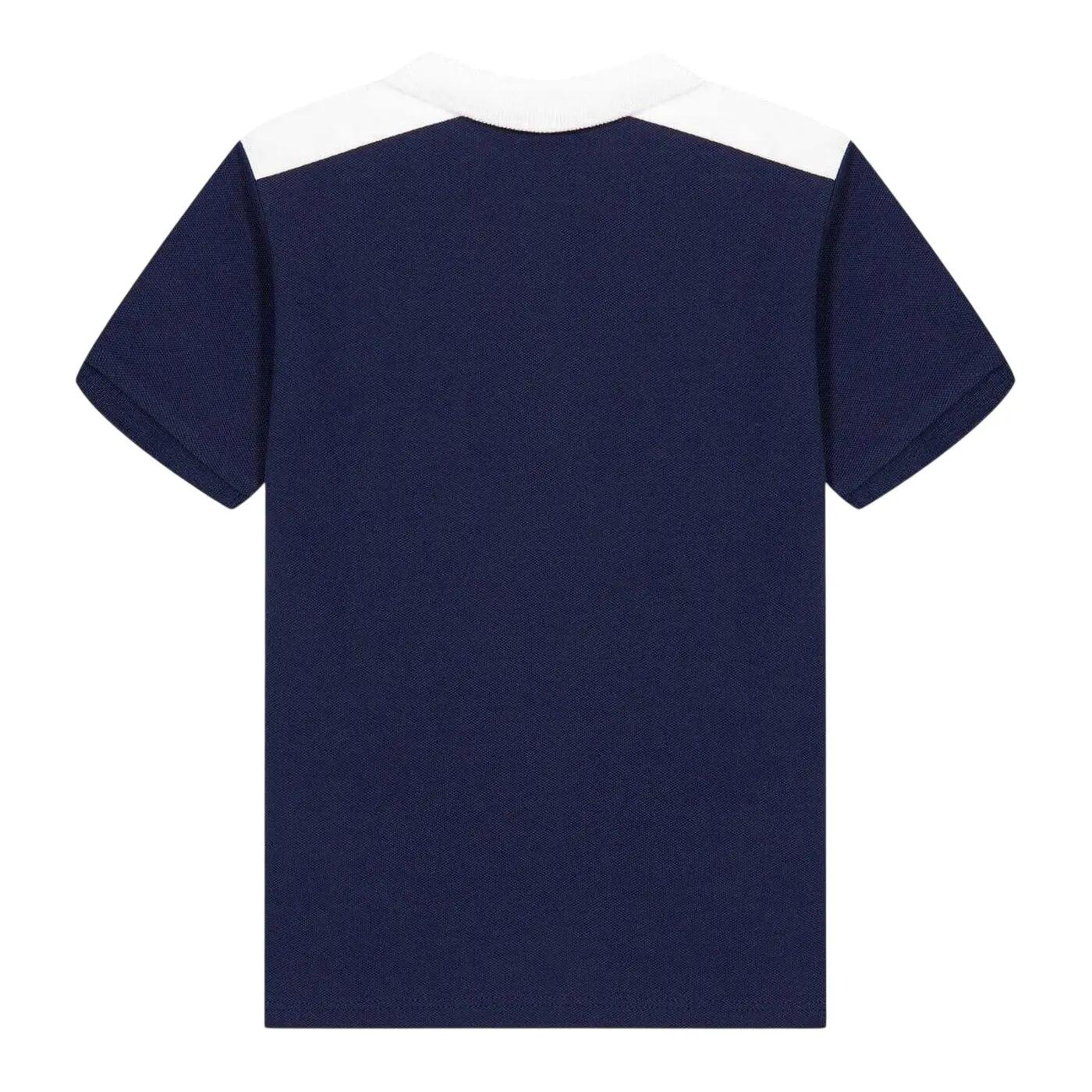 Polo Manches Courtes Enfant (Bleu Marine) 2/2