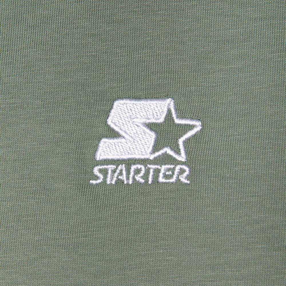T-shirt Iconic ricamata VERDE CAMPEGGIO/ BIANCO 3/4