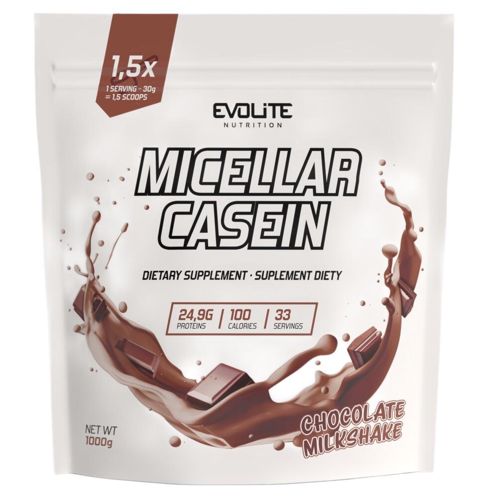 Evolite Micellar Casein 1000g vanilla milkshake