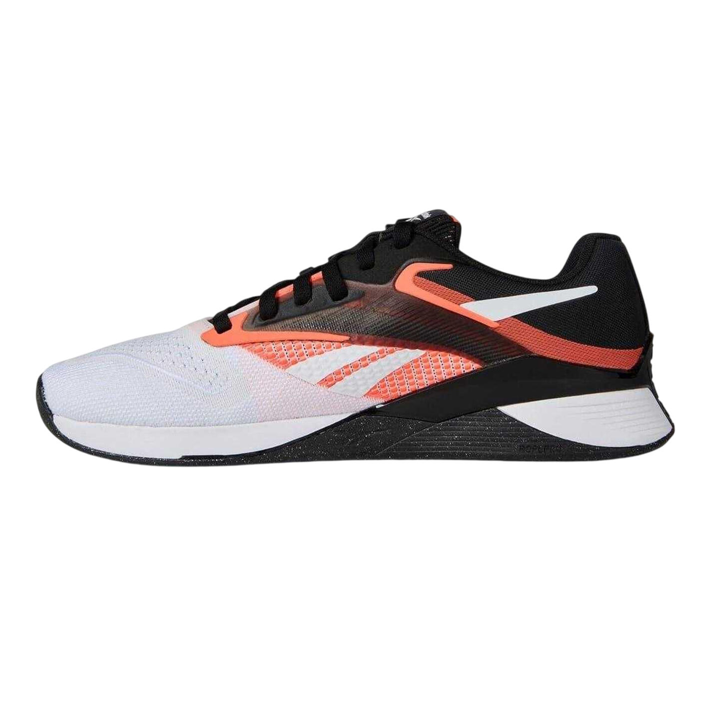 Nano X4 ScarpeDonna Reebok Bianco Arancio Nero 3/4