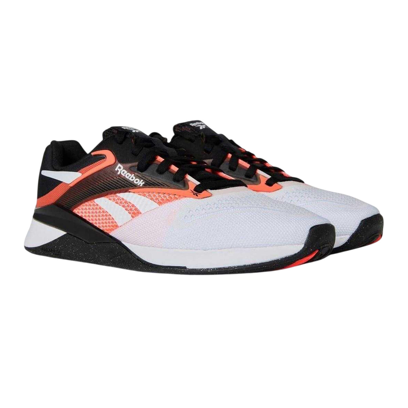 Nano X4 ScarpeDonna Reebok Bianco Arancio Nero 4/4