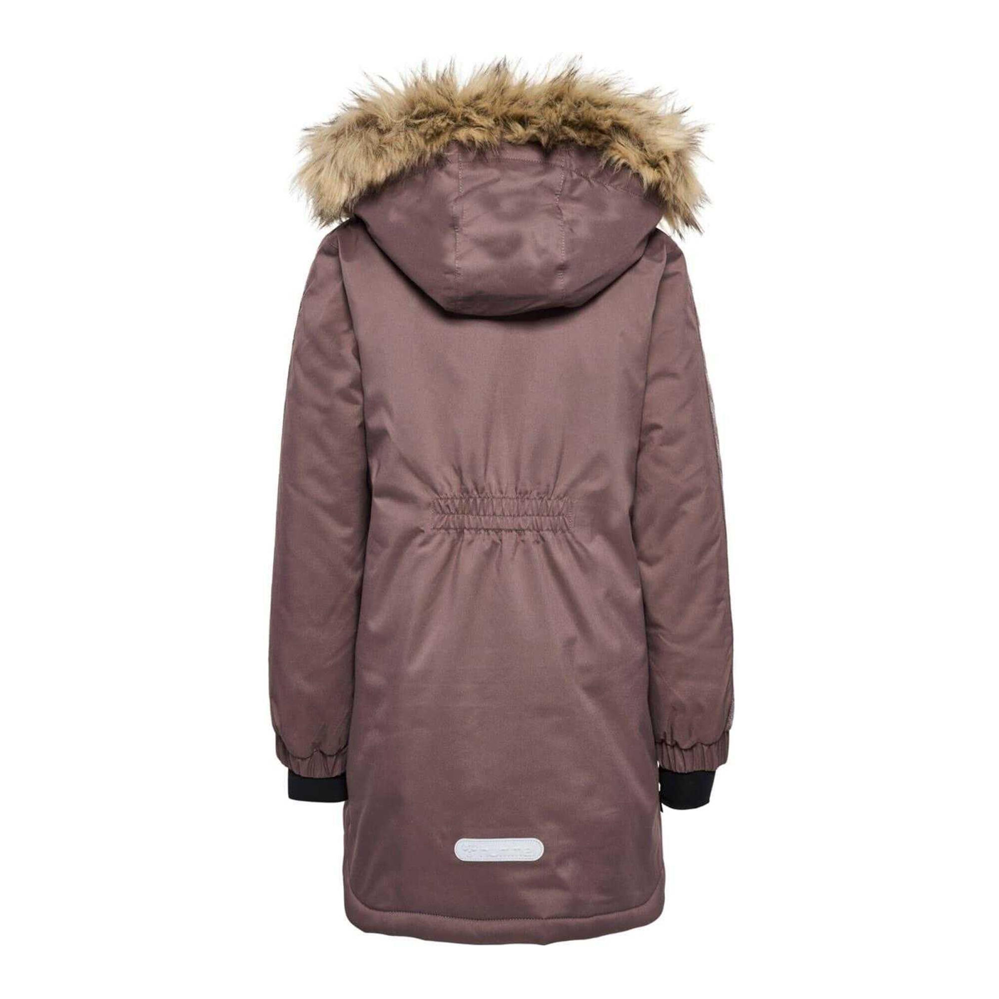 Childrens/Kids Leaf Parka (Mauve) 2/3