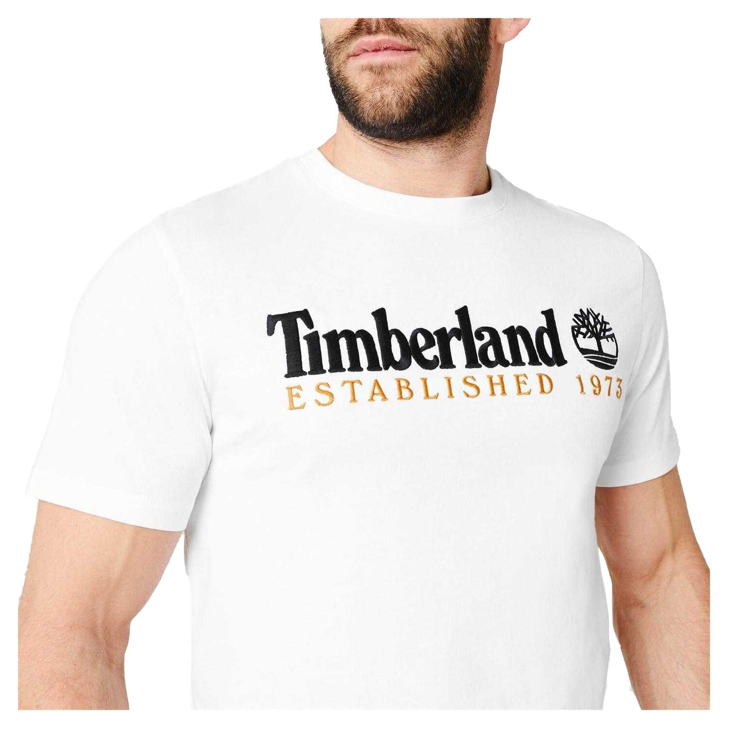 "Heritage" TShirt für , Baumwolle Herren Weiß 3/3