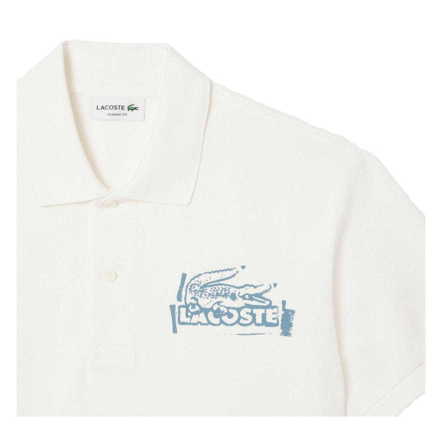 "L.12.12" Poloshirt für , BioBaumwolle, kurzärmlig Herren Cremefarbe 2/3