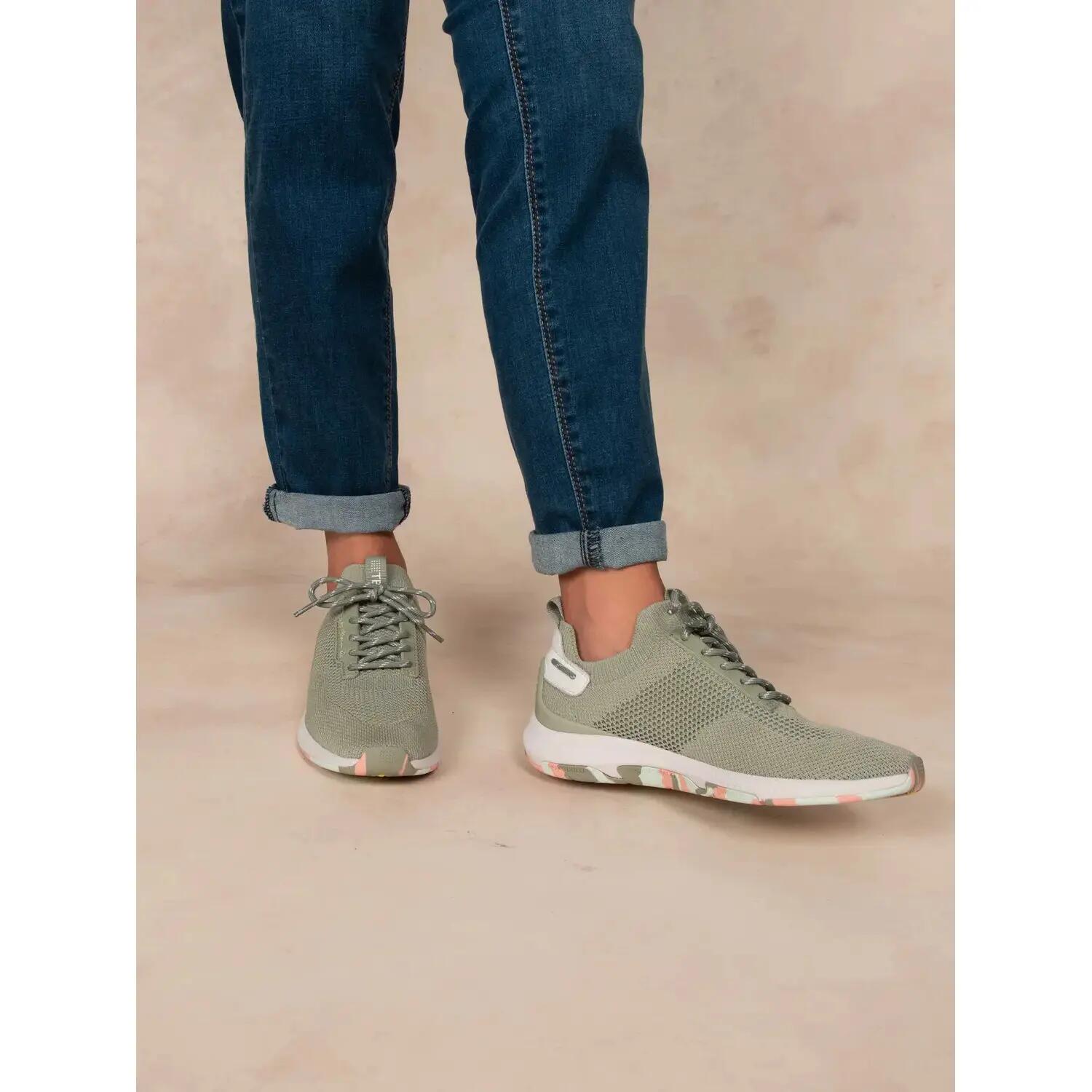 Chaussures de running - Running - Femme - JELLINA - Vert goyave camo 3/5