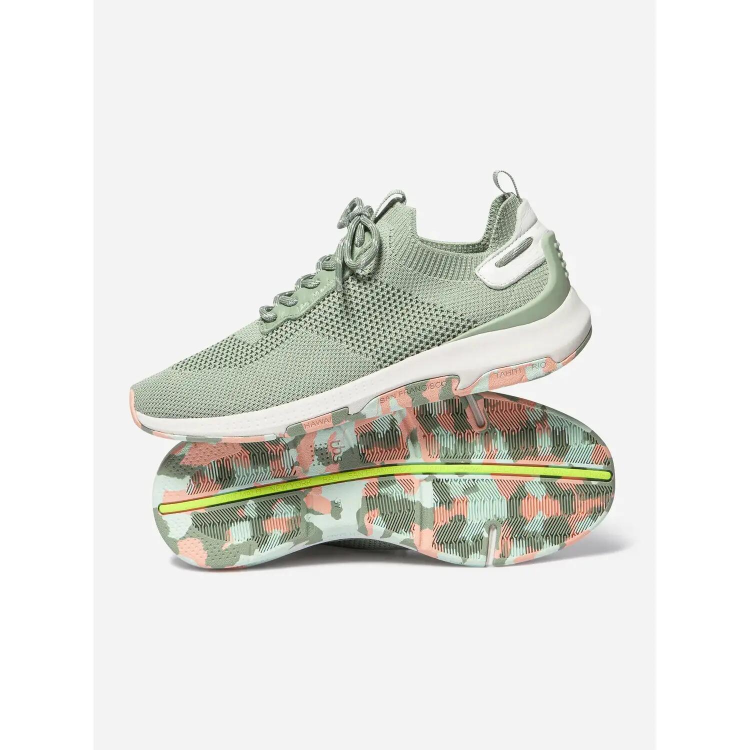 Chaussures de running - Running - Femme - JELLINA - Vert goyave camo 4/5