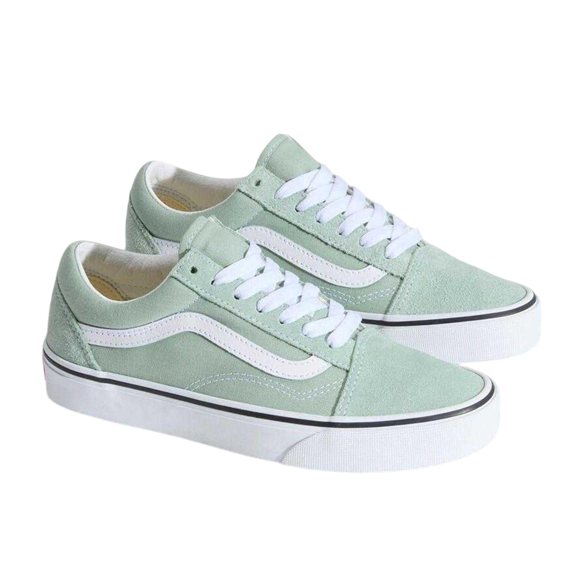 "Old Skool" Schuhe für , Wildleder, PlattformAbsatz Damen Frostgrau 4/4