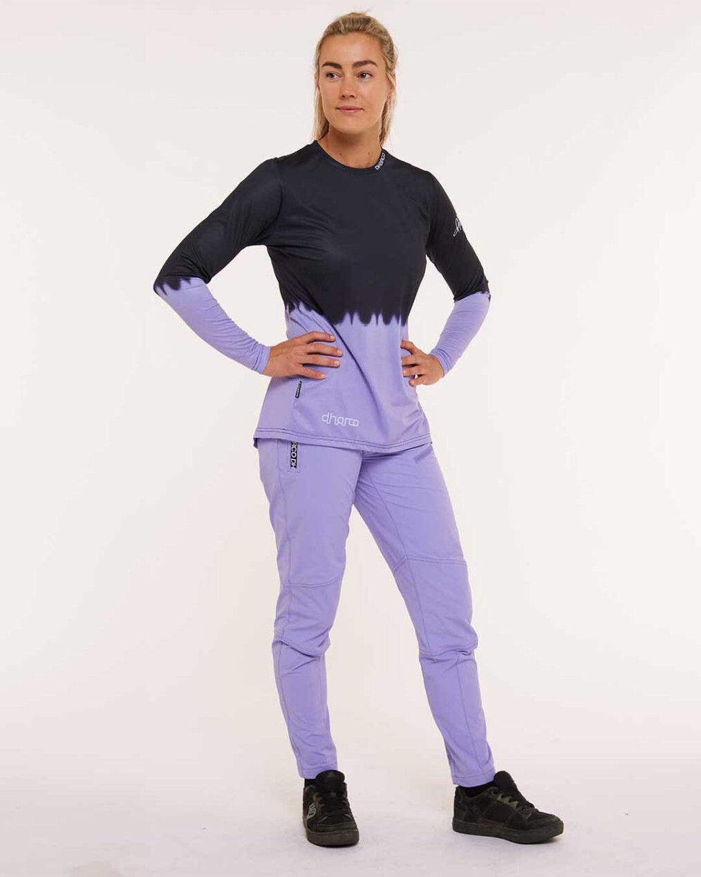 Pantaloni MTB Dharco Gravity Donna Viola 4/7