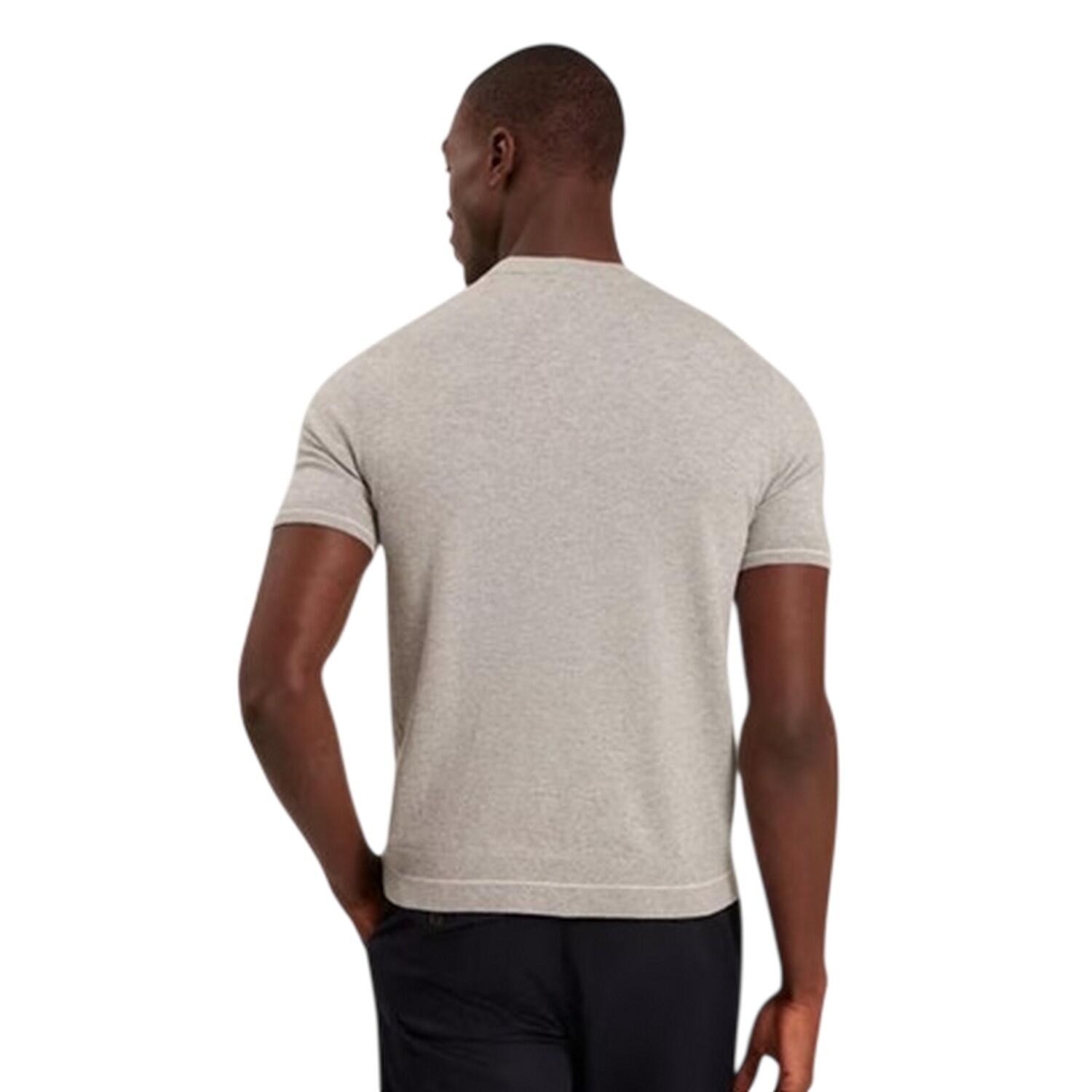 Mens Stitched TShirt (Light Grey) 3/3