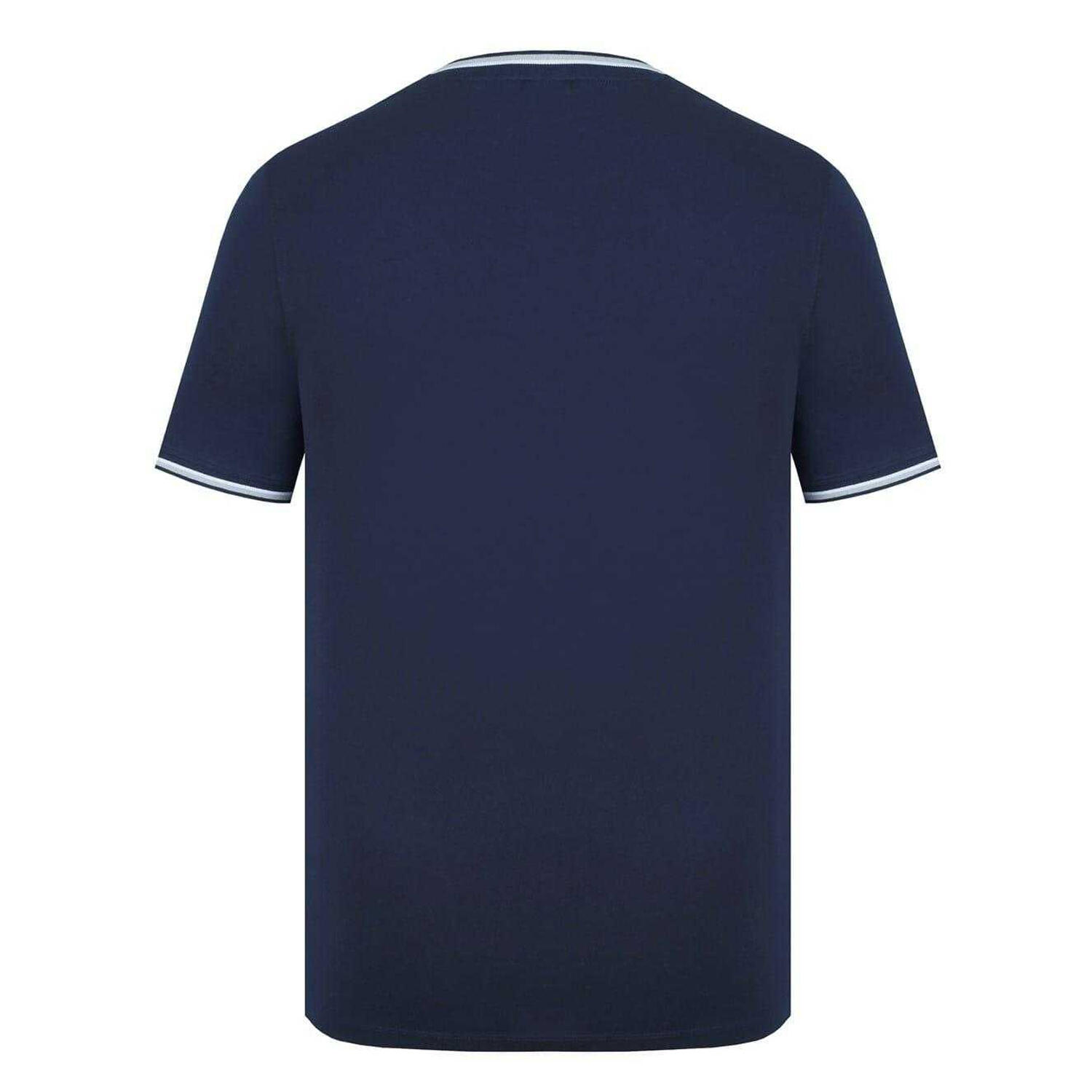TShirt für , Baumwolle Herren Marine 2/4