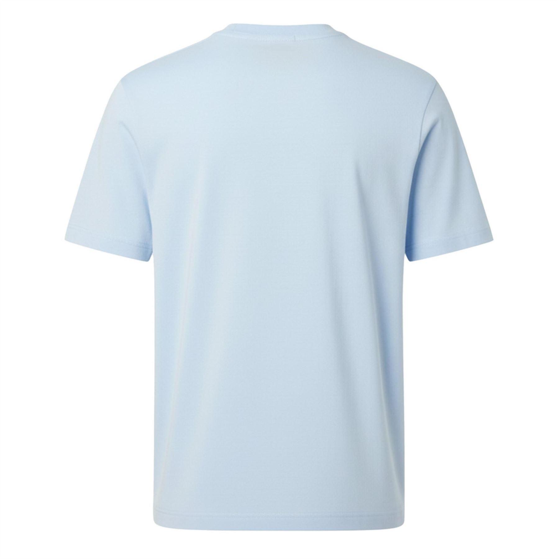 Unisex Adult Embroidered Logo TShirt (Blue) 2/2