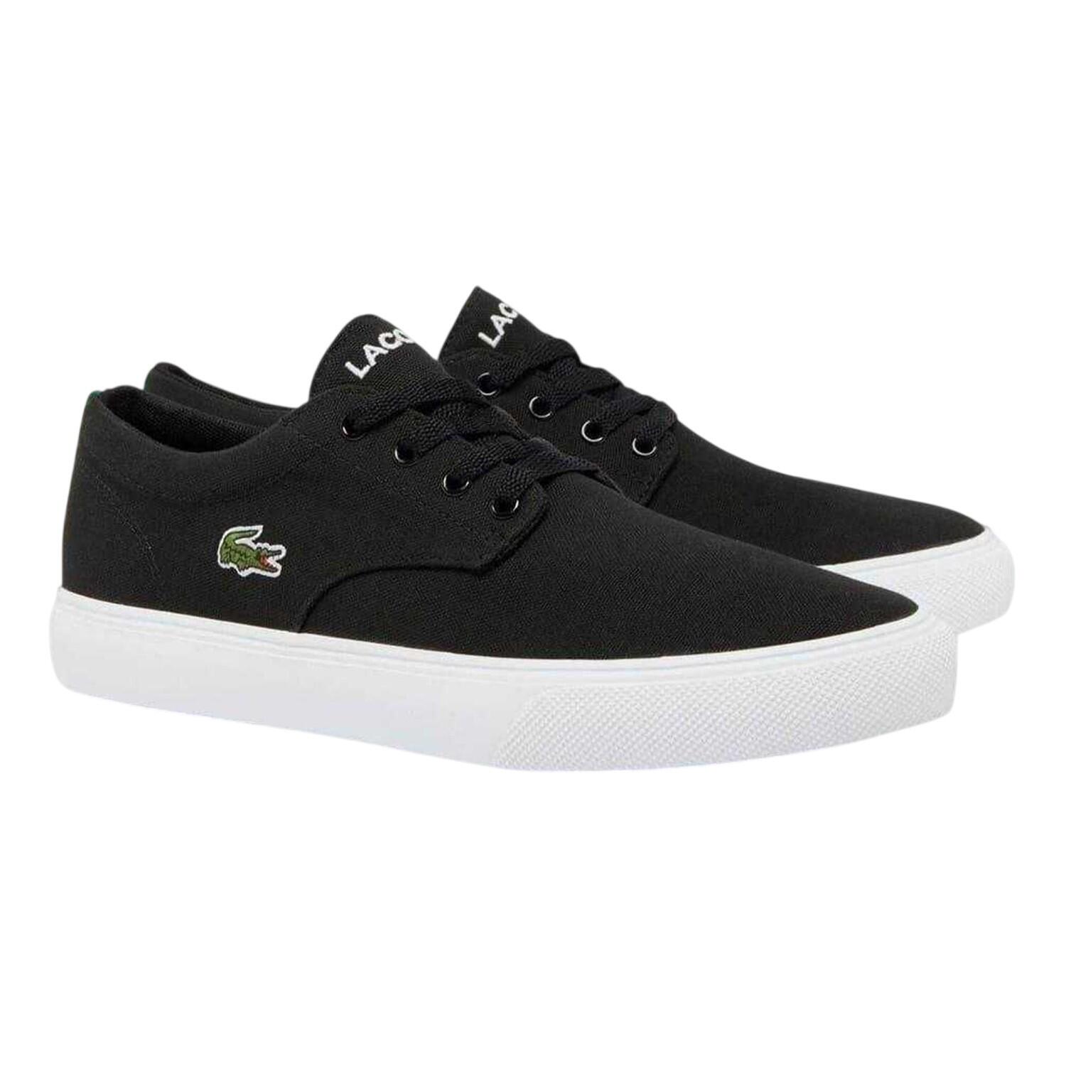 Sneaker für , Canvas, Griff, Flach Herren Schwarz 3/4