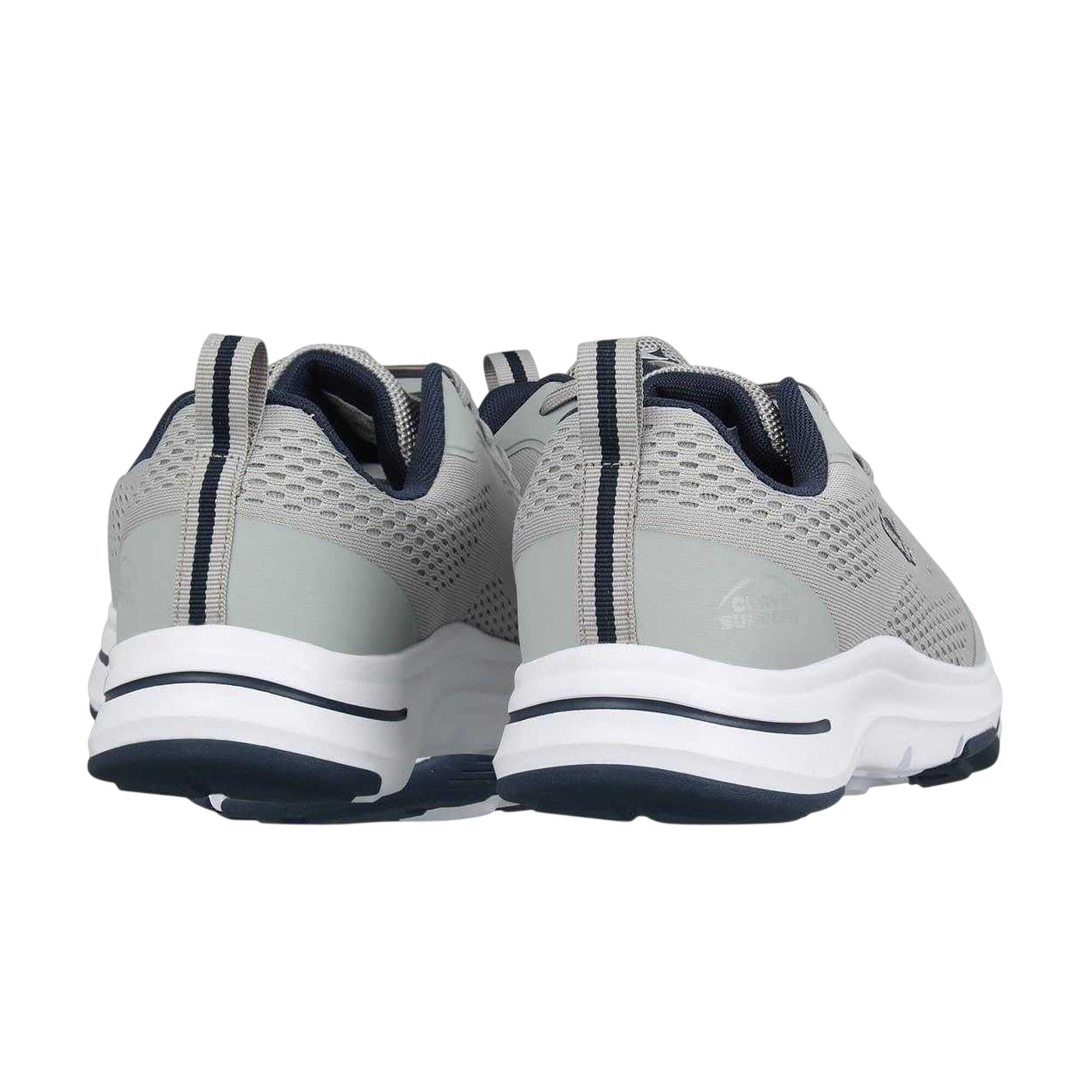 Scarpe Sportive Maglia A ReteUomo Slazenger Curve Support Grigio Bianco 2/4