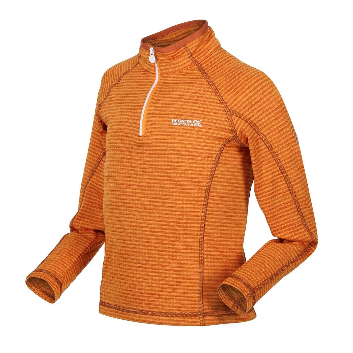 Sweatshirt für , Regulär, Raglanärmel Kinder Orangen Pfeffer 3/4