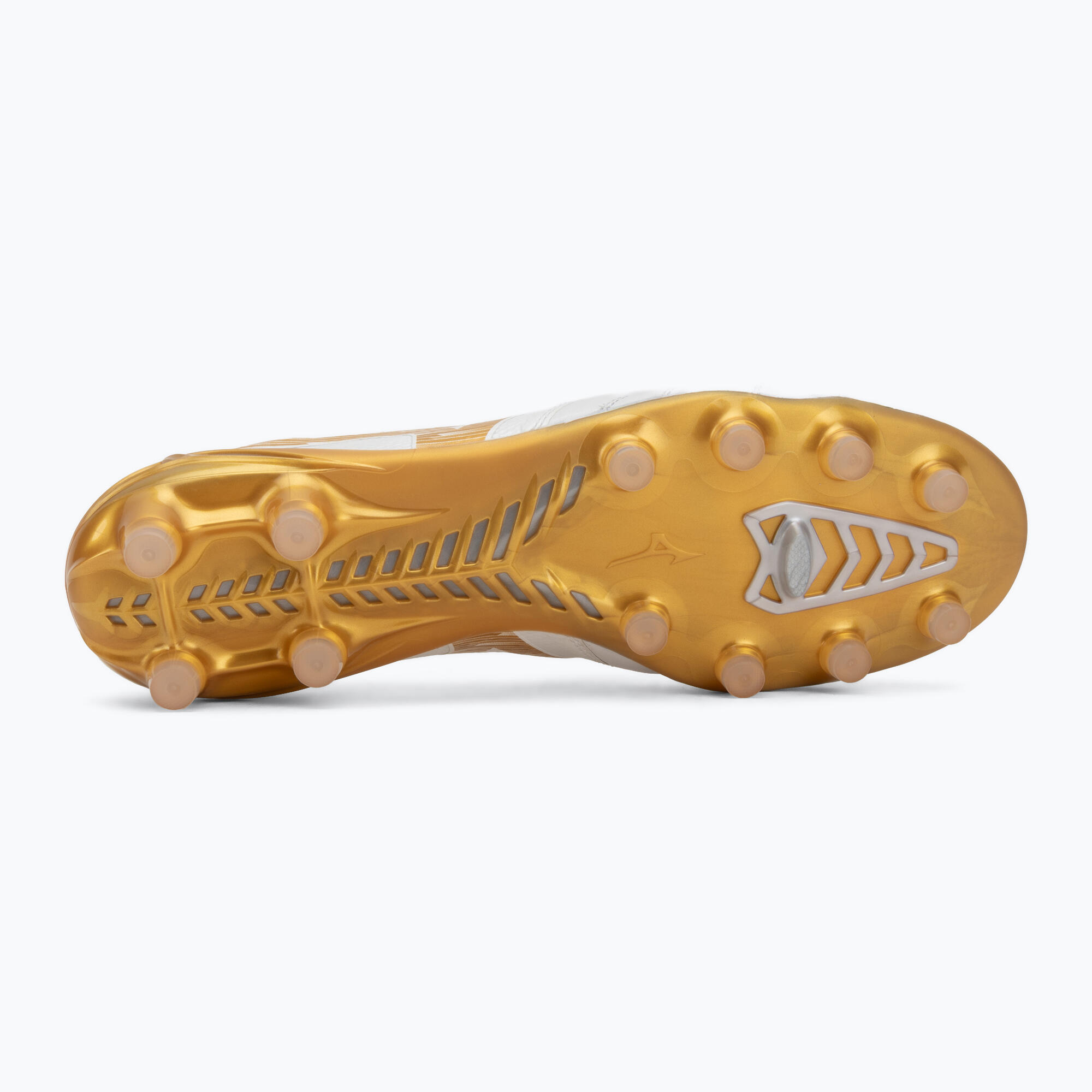 Buty piłkarskie Mizuno Morelia Neo IV Beta Elite FG white/mp gold/cool gray 3c 4/7