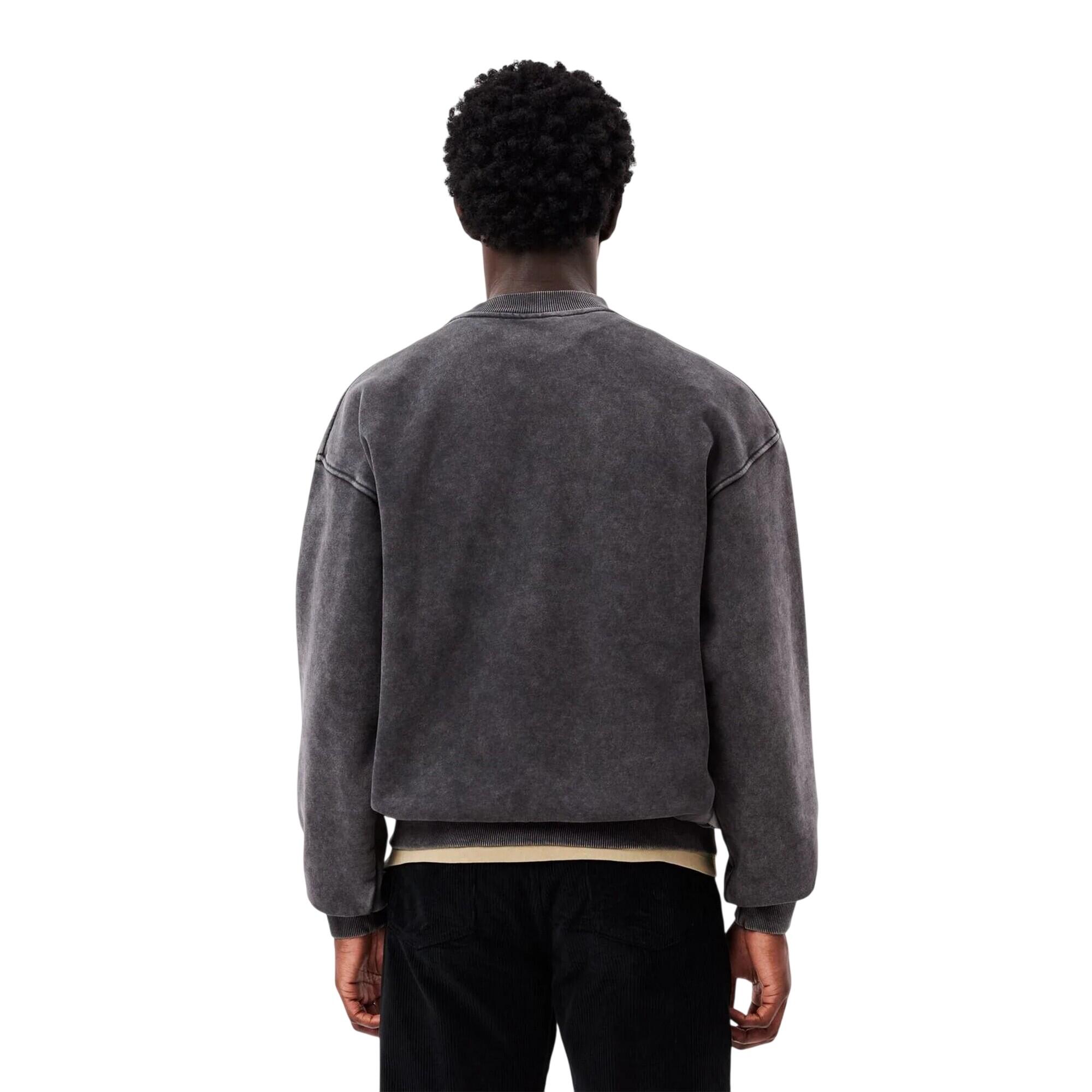 Sweatshirt für Herren Schwarz 3/4