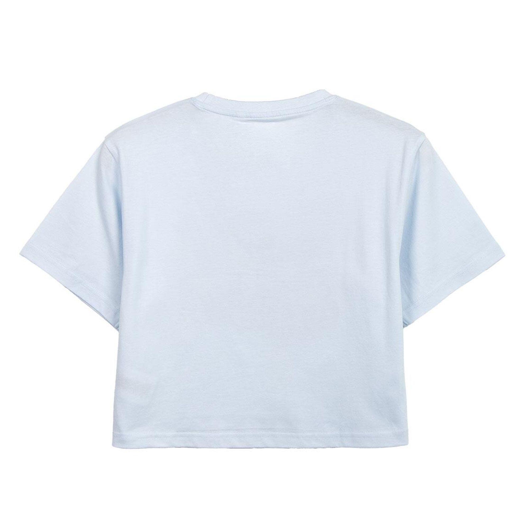 Camiseta manga corta Bambini Stitch Ohana Estampada Azul Claro 2/2