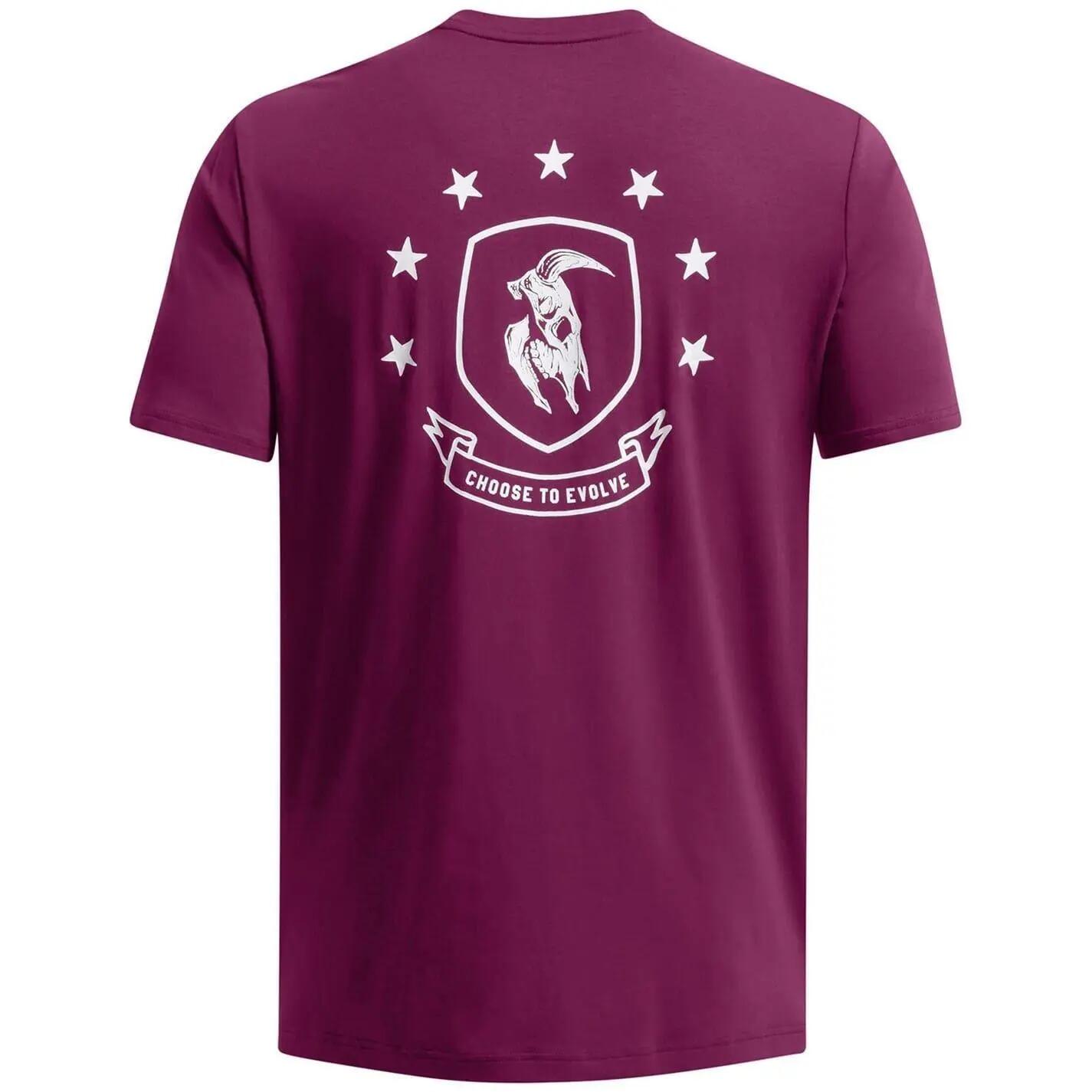 Koszulka treningowa męska Under Armour Project Rock Badge Of Honor 3/4