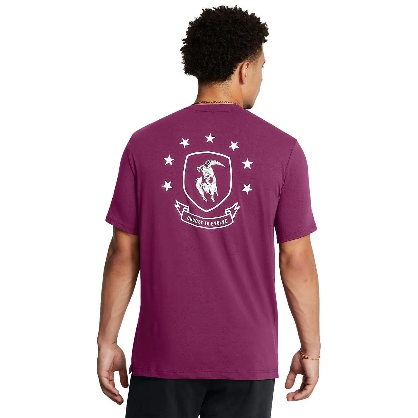 Koszulka treningowa męska Under Armour Project Rock Badge Of Honor 4/4