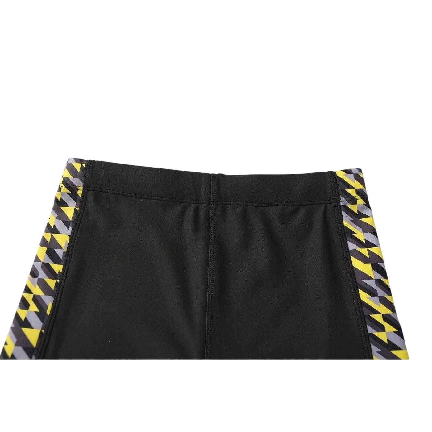 Jammer De Natation Garçon (Noir / Soleil) 3/4