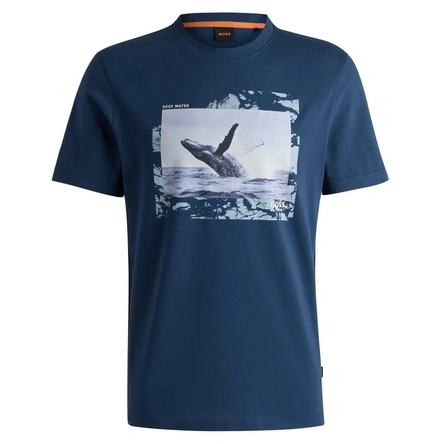 TShirt für , Baumwolle Herren Marine 2/3