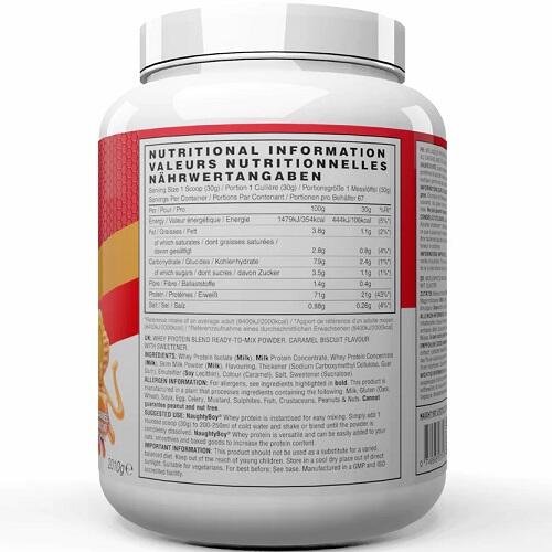Naughty Boy Whey Protein 2010g strawberry