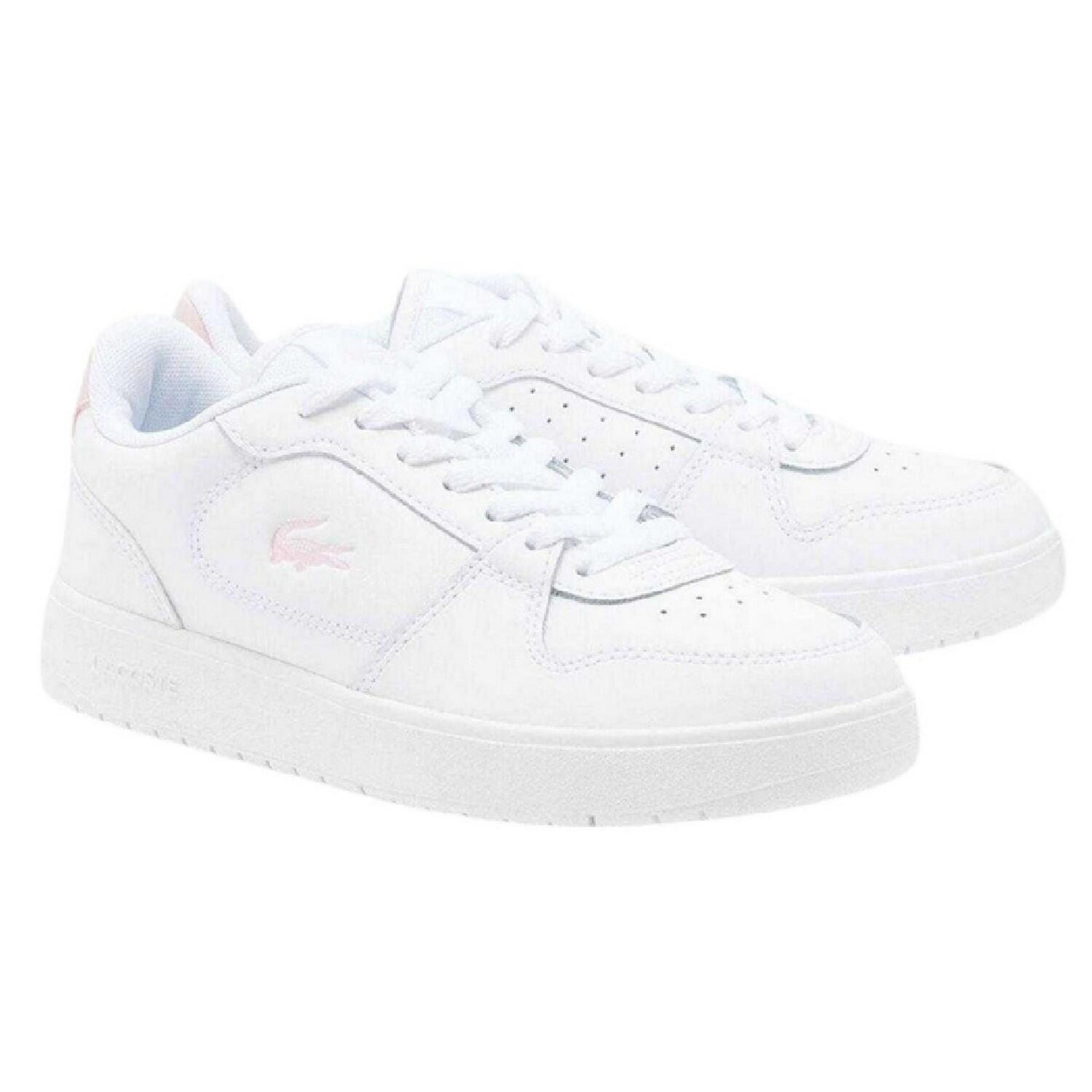 "The Court Ace" Sneaker für , Leder, Flach Damen Weiß/Pink 4/4