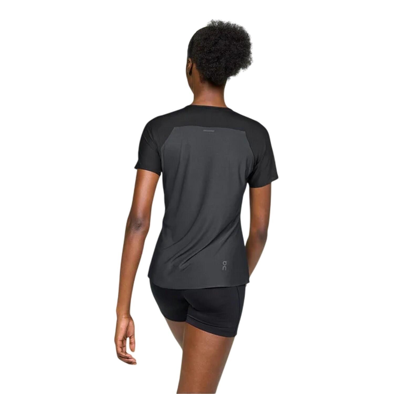 "Performance" TShirt für Damen, Laufen Herren Schwarz 2/2