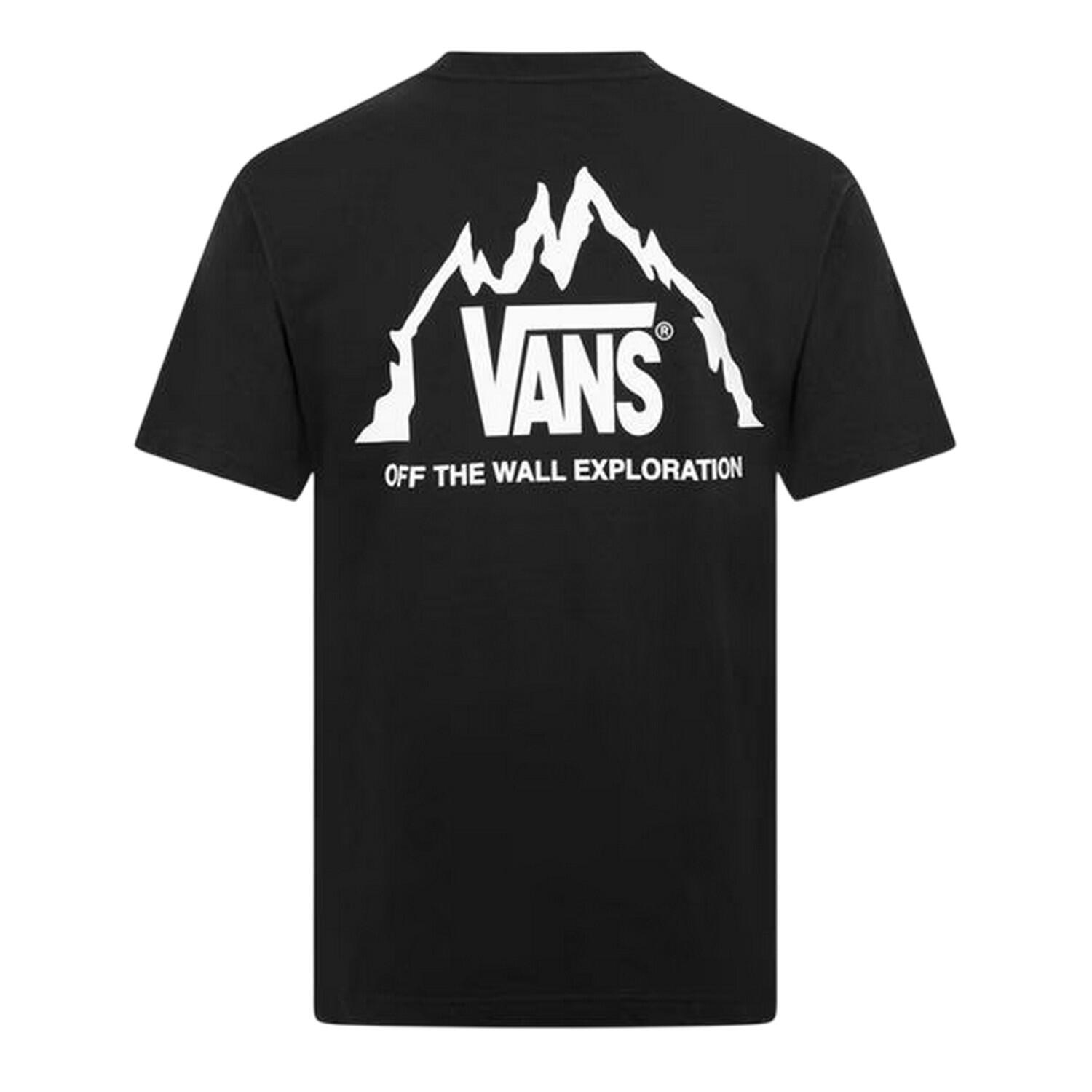 Tshirt Motif/style Logo Sur Poitrine Adulte (Noir / Blanc) 2/2