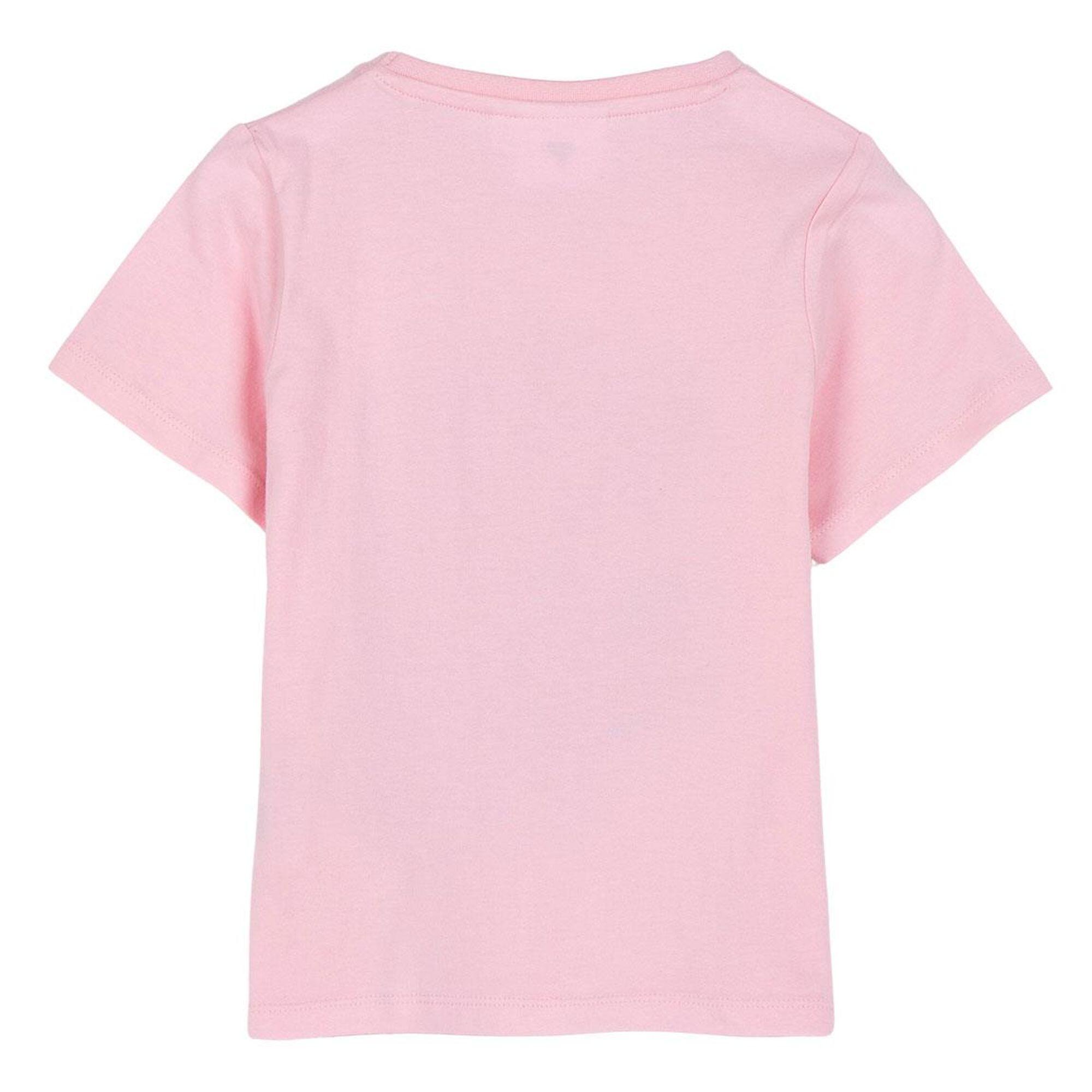 Camiseta Infantil manga corta PAW Patrol Skye e Liberty Rosa Claro 2/2