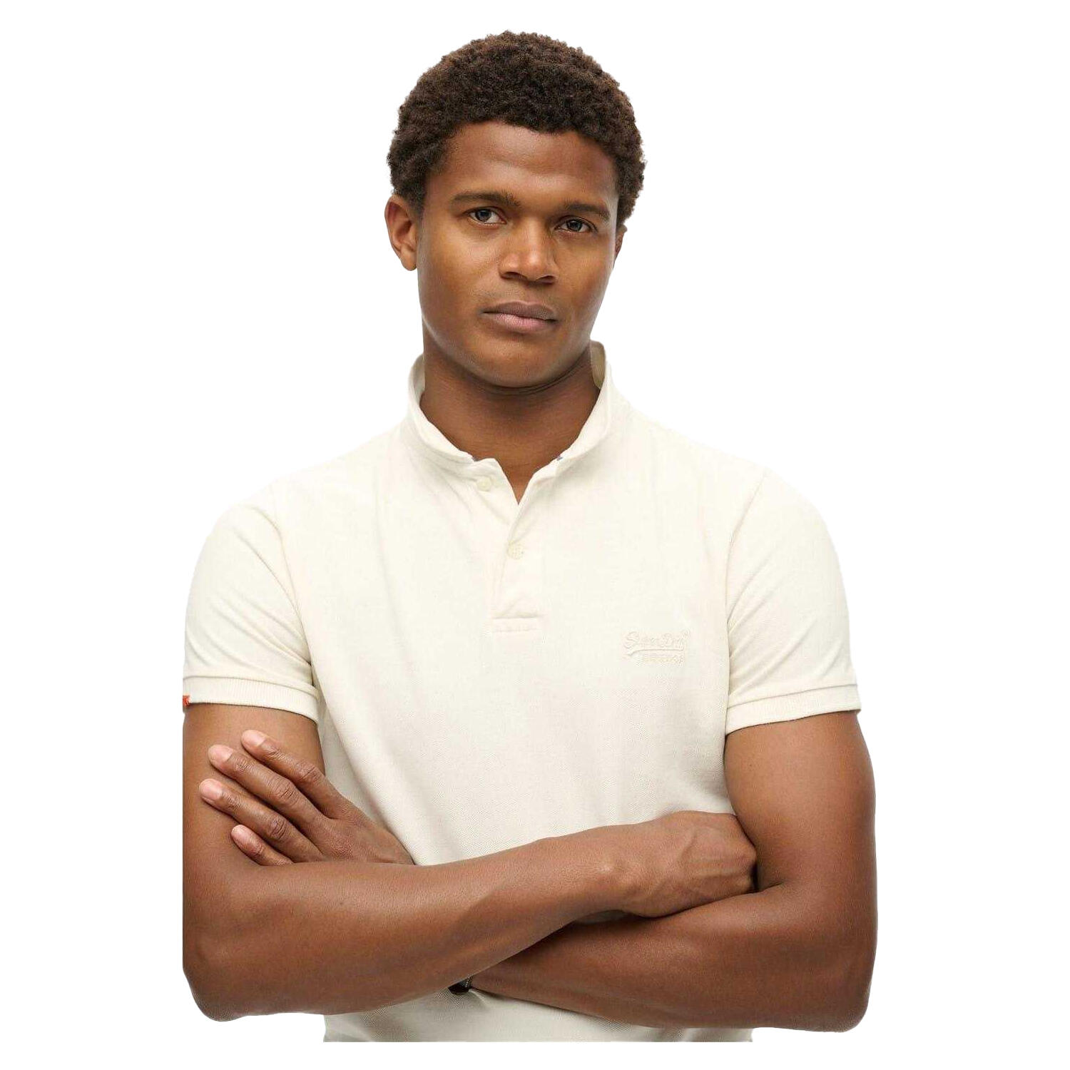 Poloshirt für , kurzärmlig Herren Weiß 3/4