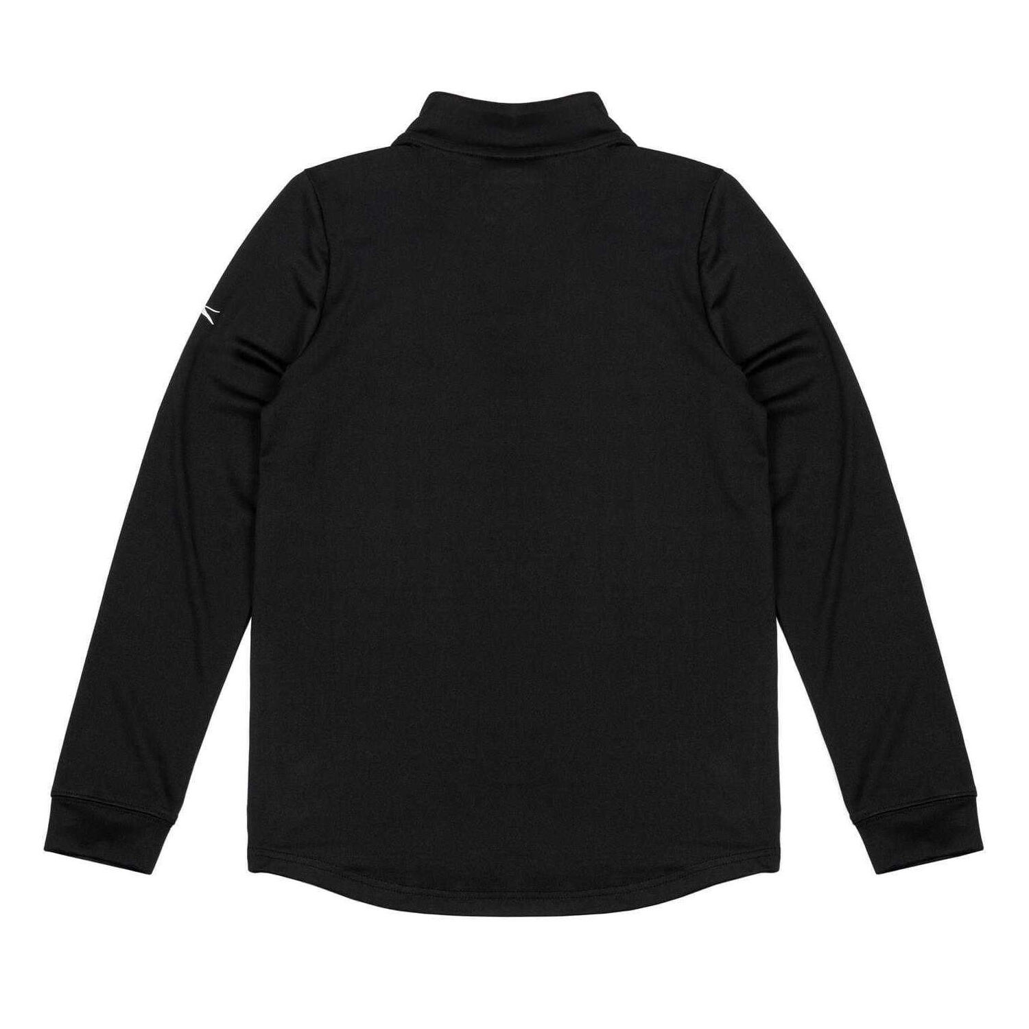 Pullover Cerniera Ad Un Quarto Bambini Slazenger Nero 2/4