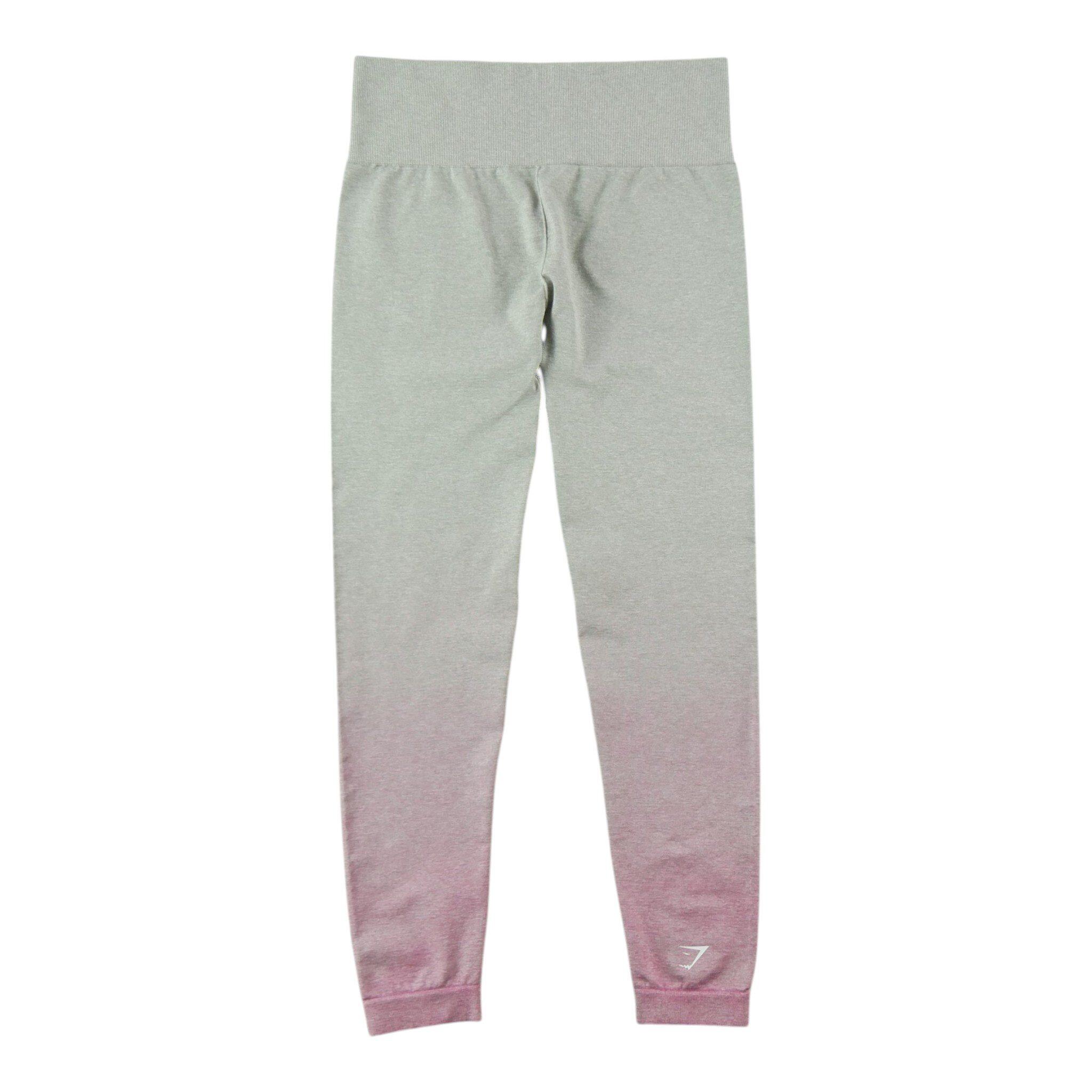 Refurbished - Damen Gymshark Yogahose Leggings Grau - Wie neu 3/7