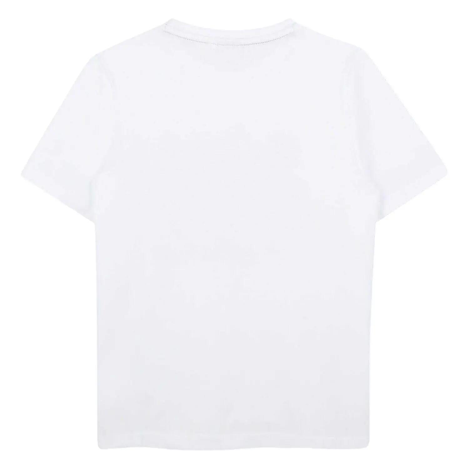 TShirt für , Rundhalsausschnitt, Baumwolle, Regulär Kinder Weiß 2/2