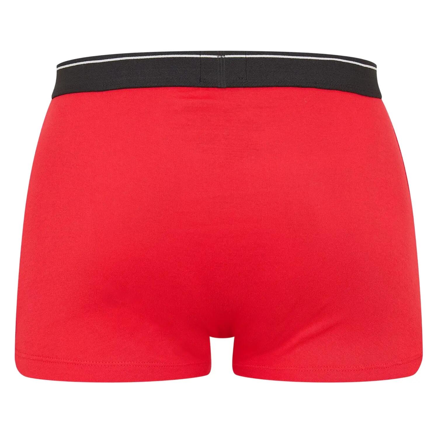 Boxershorts für (2erPack) Herren Schwarz/Rot 2/2