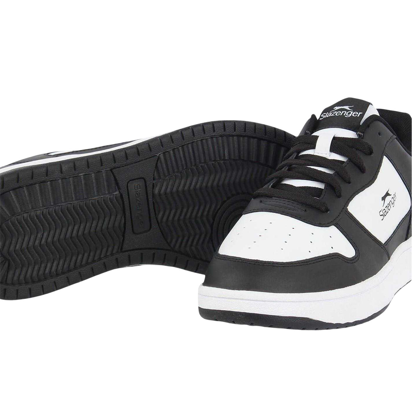 "Tower" Sneaker für , Leder, niedrig geschnitten Herren Schwarz/Weiß 4/4