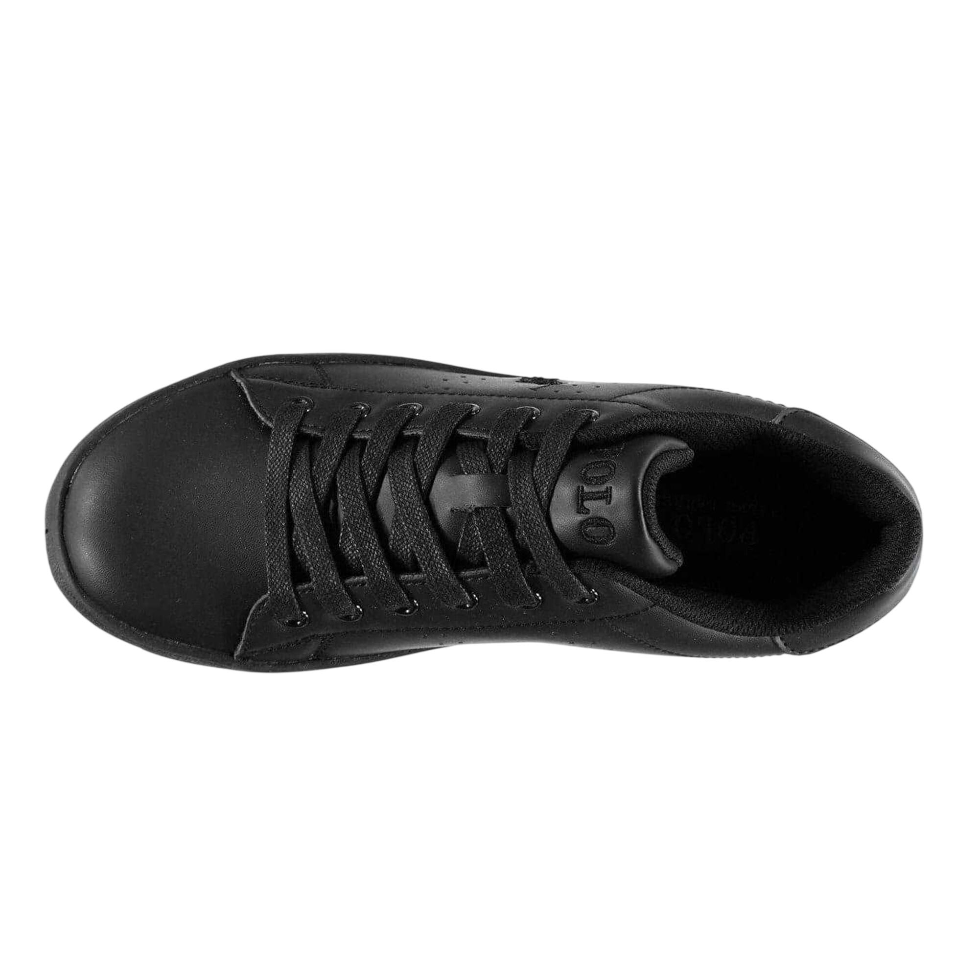 "Bilton" Sneaker für Kinder Dreifaches Schwarz 2/3