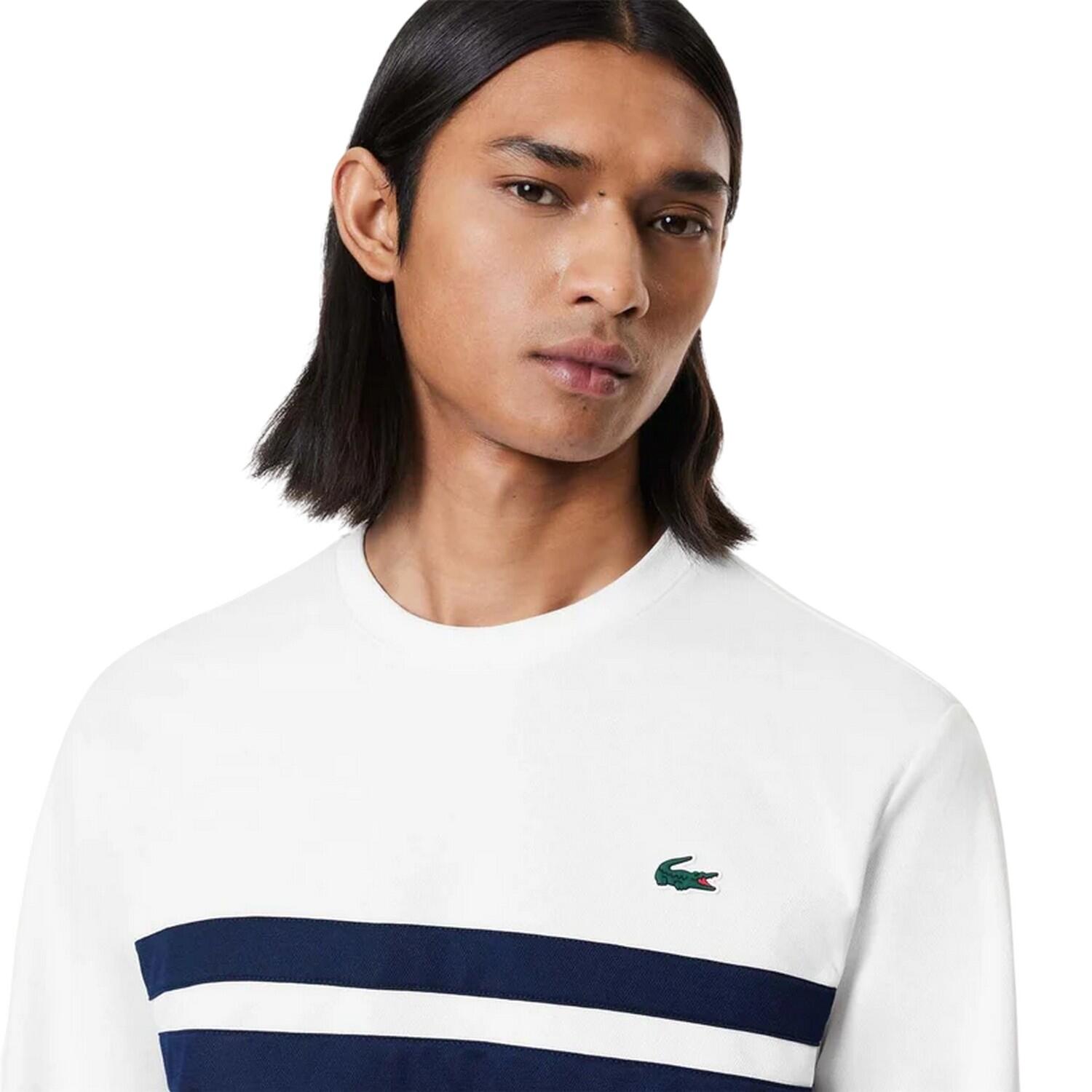 Sweatshirt für , Tennis Herren Weiß/Marine 3/4