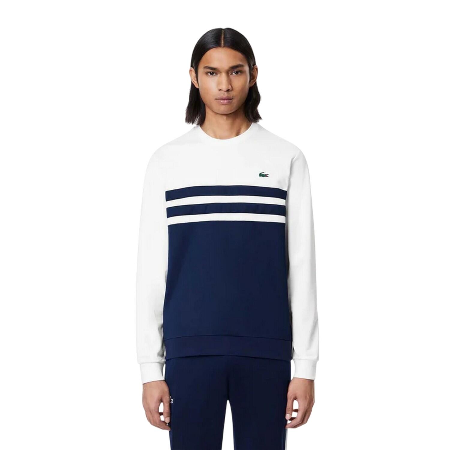 Sweatshirt für , Tennis Herren Weiß/Marine 4/4