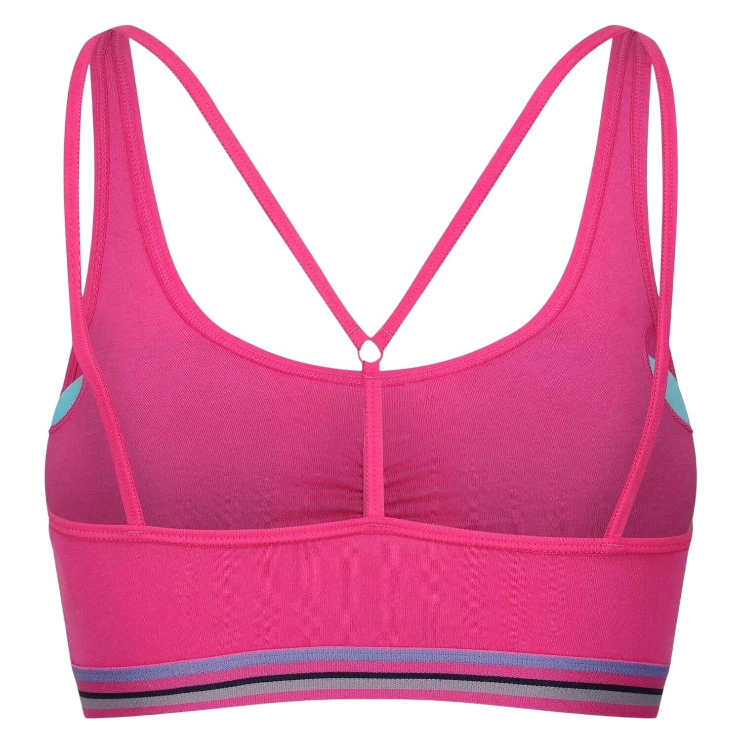 Reggiseno Sportivo Donna Reebok Jackie Rosa 2/2