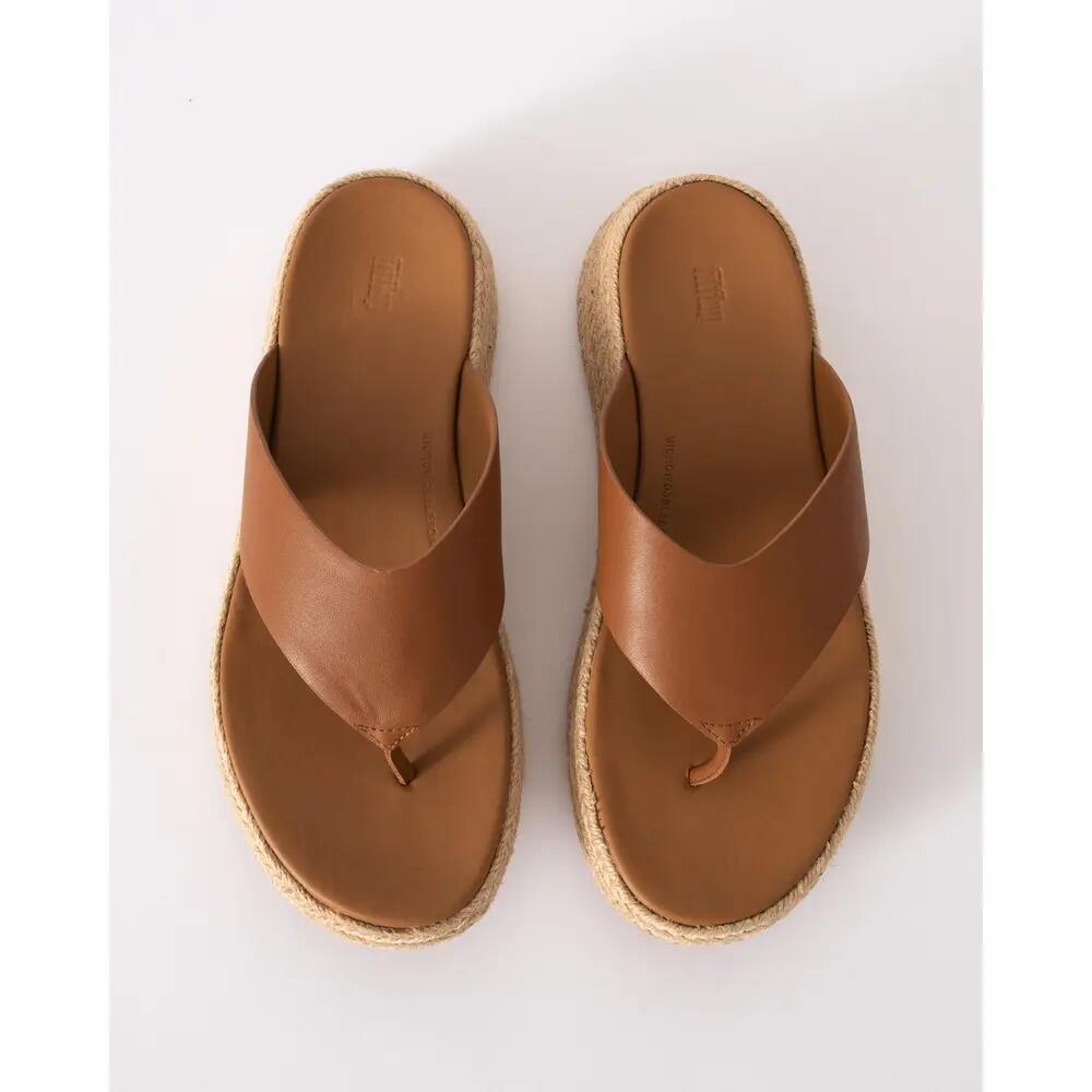 Sandales F-Mode Espadrille Plateforme 5/7