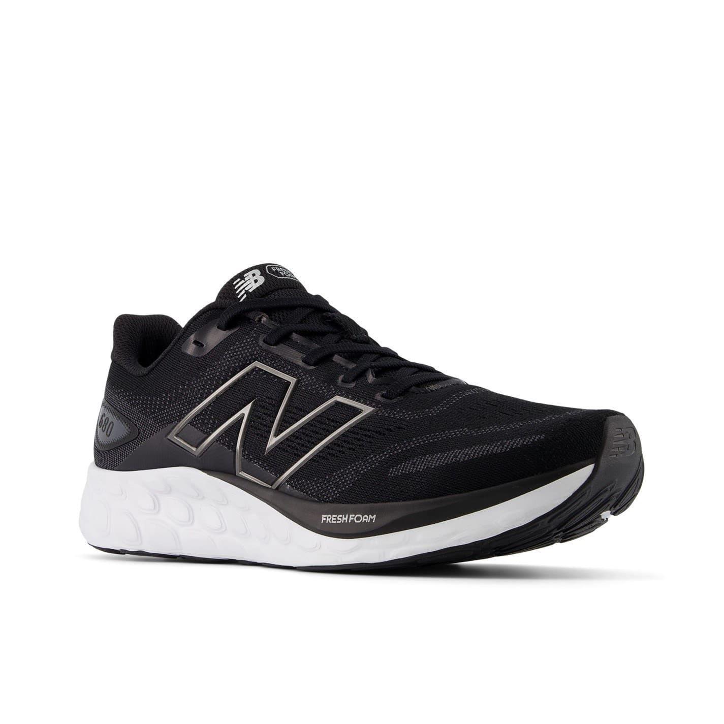 Mens 680 V8 Trainers (Black) 3/5