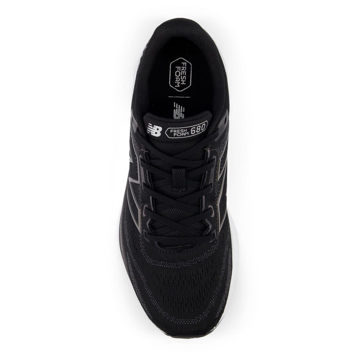 Mens 680 V8 Trainers (Black) 2/5