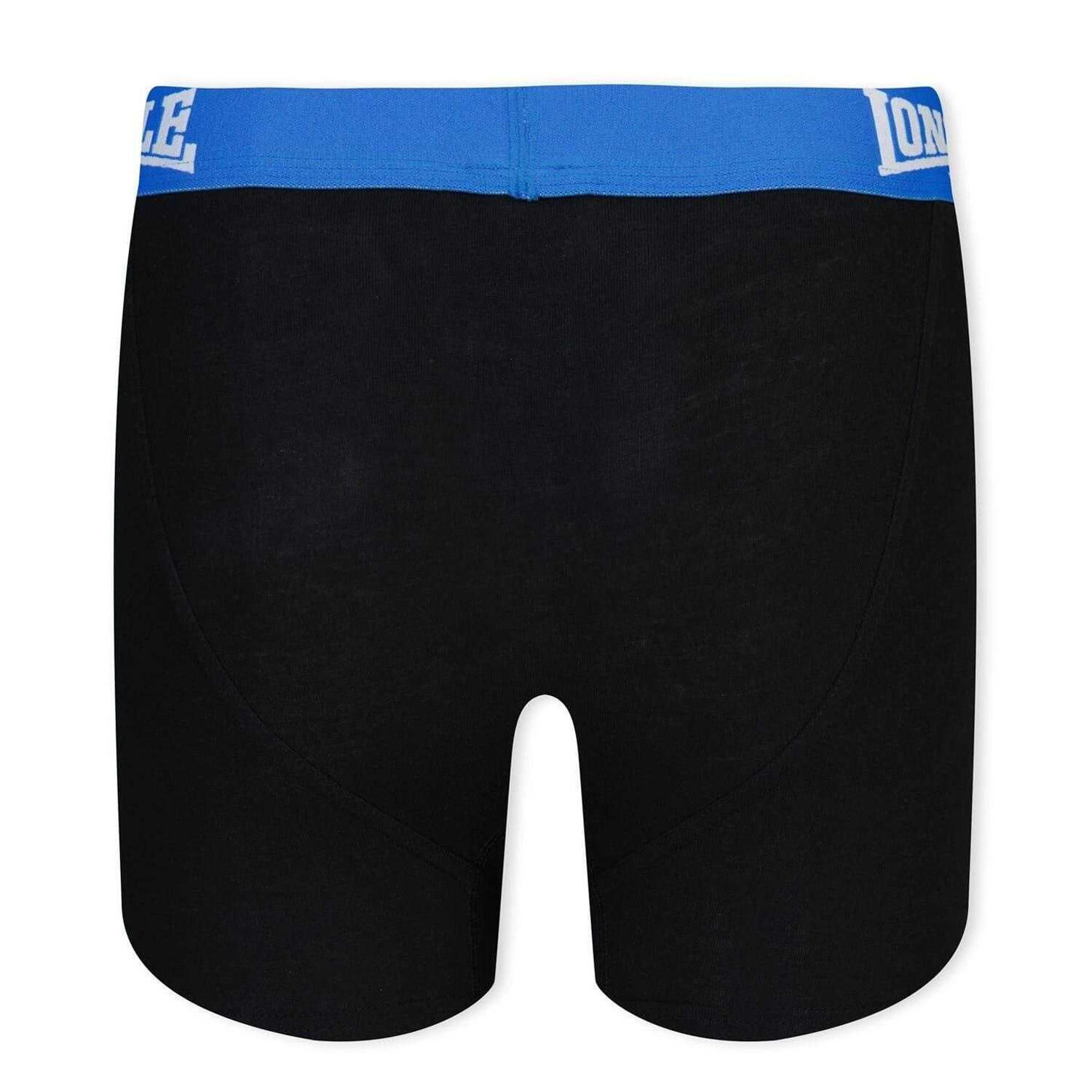 Boxershorts für (2erPack) Jungen Schwarz/Leuchtendes Blau 2/2